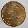 1 доллар  2000г.  США. Р .   Сакагавея.  Парящий орел,   из ролла. - Мир монет