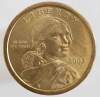 1 доллар  2002г.  США.  Р .   Сакагавея.  Парящий орел, из ролла. - Мир монет