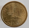 1 доллар  2002г.  США.  Р .   Сакагавея.  Парящий орел, из ролла. - Мир монет
