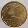 1 доллар  2004г.  США. Р .  Сакагавея.   Парящий орел,  из ролла. - Мир монет