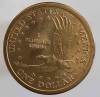 1 доллар  2005г.  США.  Р .   Сакагавея.  Парящий орел, из ролла. - Мир монет