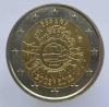 2 евро 2012г. Испания. 10 лет наличному обращению евро, состояние UNC - Мир монет