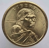 1 доллар  2009г. США,  D .  Сакагавея. Три сестры. из ролла. - Мир монет