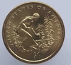 1 доллар  2009г. США,  D .  Сакагавея. Три сестры. из ролла. - Мир монет