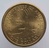 1 доллар  2000г.  США. D .   Сакагавея.  Парящий орел,   из ролла. - Мир монет