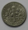 10 центов  1995г. D. США,  состояние XF - Мир монет