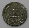 25 центов 1987г.  D, США,  состояние VF. - Мир монет