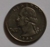 25 центов 1995г.  D, США, состояние VF. - Мир монет
