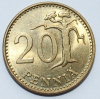 Финляндия.  20 пенни 1979г , бронза , UNC - Мир монет