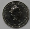 25 центов 1992г. Канада. Юкон, состояние UNC - Мир монет