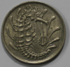 10 центов 1968г. Сингапур, Морской конек, состояние XF - Мир монет