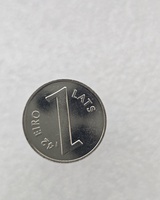 Латвия. 1 лат 2013г. Паритет , UNC. - Мир монет