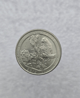 25 центов 2012г. США.  D . Национальный лес № 11 Эль-Юнке. Пуэрто-Рико, состояние UNC.  - Мир монет