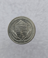 25 центов 2015г. США.  S . Национальный монумент  № 26-Гомстед. Небраска, состояние UNC - Мир монет