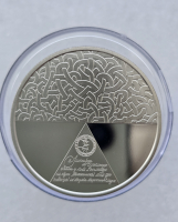 Украина.   5 гривен 2025г. Дипломатия , UNC,  в родной капсуле. - Мир монет