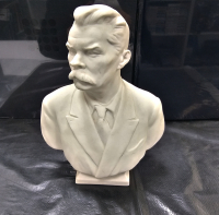 Бюст Максима Горького, старый ЛФЗ, смотрит вправо. - Мир монет
