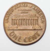 1 цент 1972г. США. D. состояние VF. - Мир монет