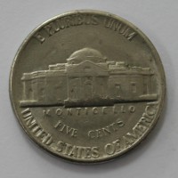 5 центов 1977г.  D . США, состояние VF - Мир монет
