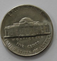 5 центов 1995г.  Р, США,  состояние XF-UNC - Мир монет