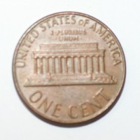 1 цент 1977г. США. D, состояние VF-XF. - Мир монет
