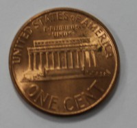 1 цент 2004г. США. б/б, состояние VF-XF. - Мир монет