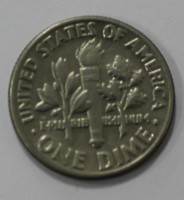 10 центов 1982г.  D, США, состояние VF. - Мир монет