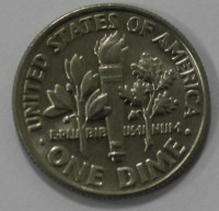 10 центов  2004г. D. США,  состояние UNC - Мир монет