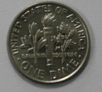 10 центов 2010г.  D,  США, состояние VF+ - Мир монет