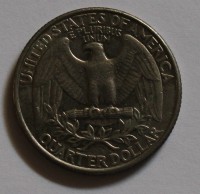 25 центов 1995г.  D, США, состояние VF. - Мир монет