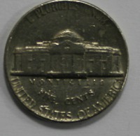 5 центов 1976г. без букв, США, состояние VF. - Мир монет
