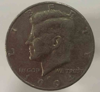 50 центов 1994г. Р. США. Кеннеди, состояние VF - Мир монет