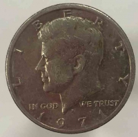50 центов 1996г. D. США. Кеннеди, состояние ХF - Мир монет