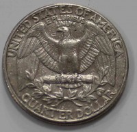 25 центов 1992г. Р. США, состояние VF - Мир монет