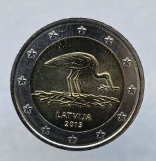 Евро Латвии. - Мир монет