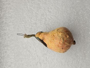 Ватная елочная игрушка СССР . Груша . - Мир монет