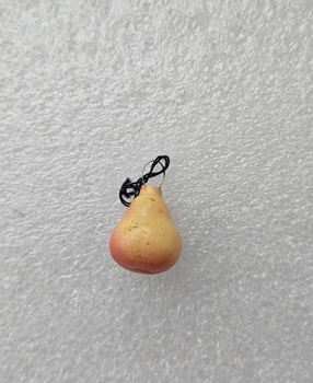 Елочная игрушка для мини-елки СССР, стекло. Груша . - Мир монет