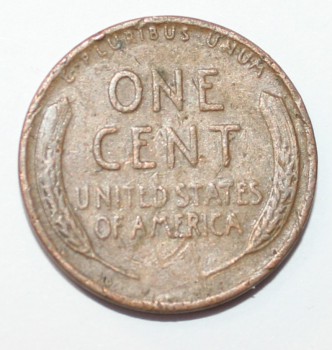 1 цент 1954г. США. D, состояние VF. - Мир монет