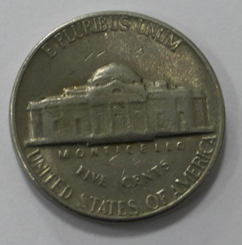 5 центов 1970г. D. США, состояние VF.+ - Мир монет