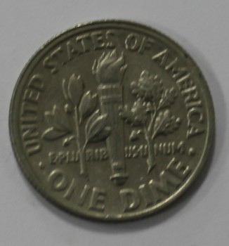 10 центов  1996г.  Р, США,  состояние VF+ - Мир монет