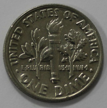 10 центов 2000г. Р , США, состояние VF-XF - Мир монет