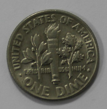 10 центов 2001г. P. США,  состояние  XF - Мир монет