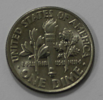 10 центов  2006г. D. США,  состояние XF - Мир монет