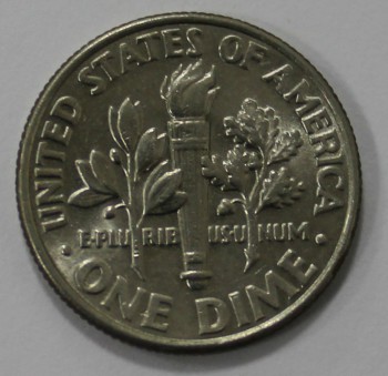 10 центов 2007г. D.  состояние UNC - Мир монет