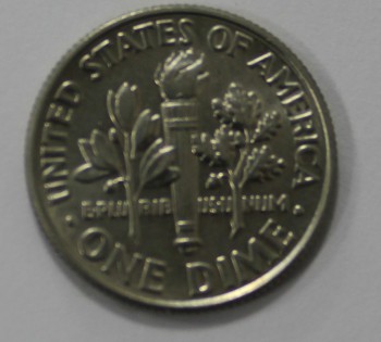 10 центов 2010г.  D,  США, состояние VF+ - Мир монет