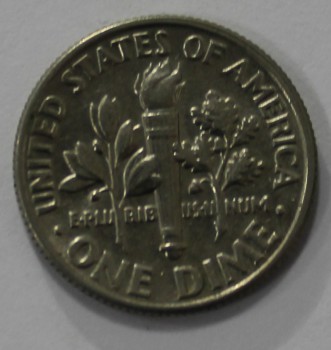10 центов 1990г. D. США, состояние XF. - Мир монет