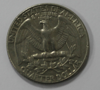 25 центов 1991г.  D, США, состояние VF. - Мир монет
