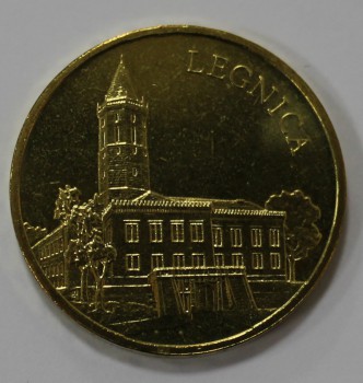  2 злотых  2006г.  Польша. Легница ,  состояние UNC. - Мир монет