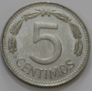 5 сентим 1988г. Венесуэла, состояние UNC - Мир монет